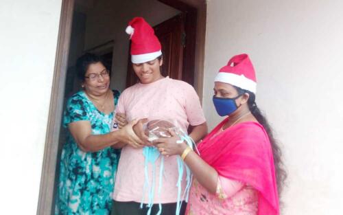 Special School Students X-Mas Home Visits